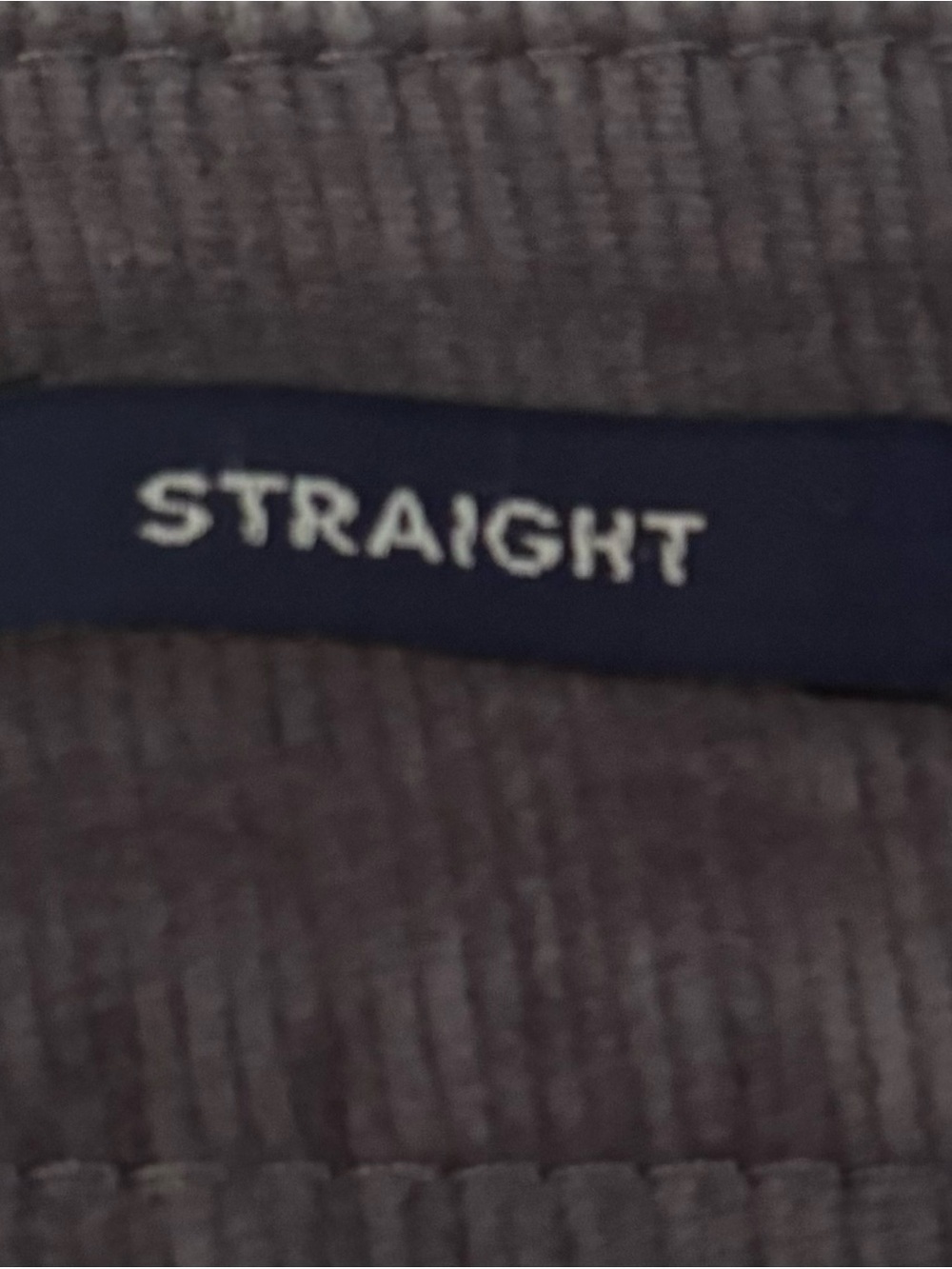 Talbots Women's Straight-Leg Corduroy Jeans - Gray - Picture 5 of 5